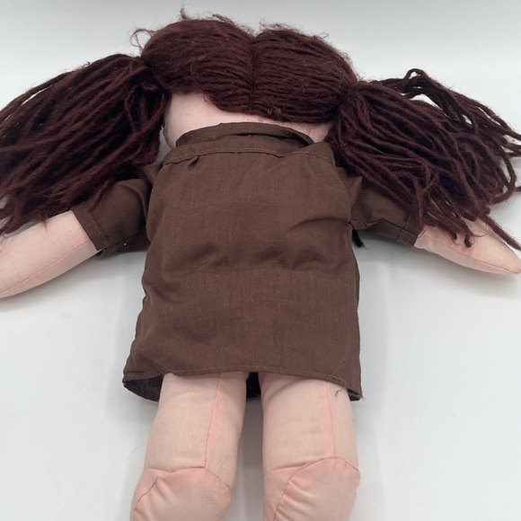 Vintage 90s Girl Guides Canada Brownie Plush Doll Brunette Stuffed Toy READ - Picture 10 of 16